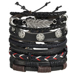 Tangled Palms | Vintage ROCKSTAR Leather Bracelets.