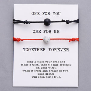 One For You - One For Me | Couple Bracelets