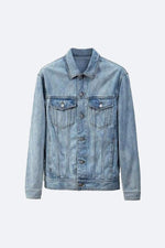 Flower Rabbit Denim Jacket