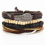 Tangled Palms | Vintage ROCKSTAR Leather Bracelets.